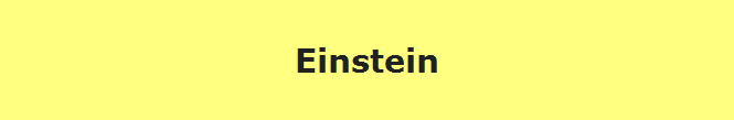 Einstein