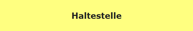 Haltestelle